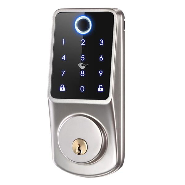 ciecoo tuya fingerprint lock Keyless Entry Fingerprint Password Card Door Handle TTLock App Smart Digital Door Lock