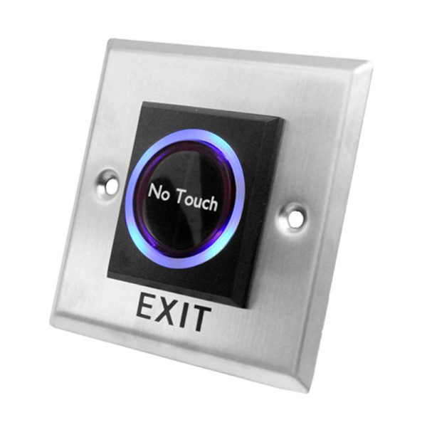 No Touch Exit Button Contactless Infrared Door Button Switch For Access Control